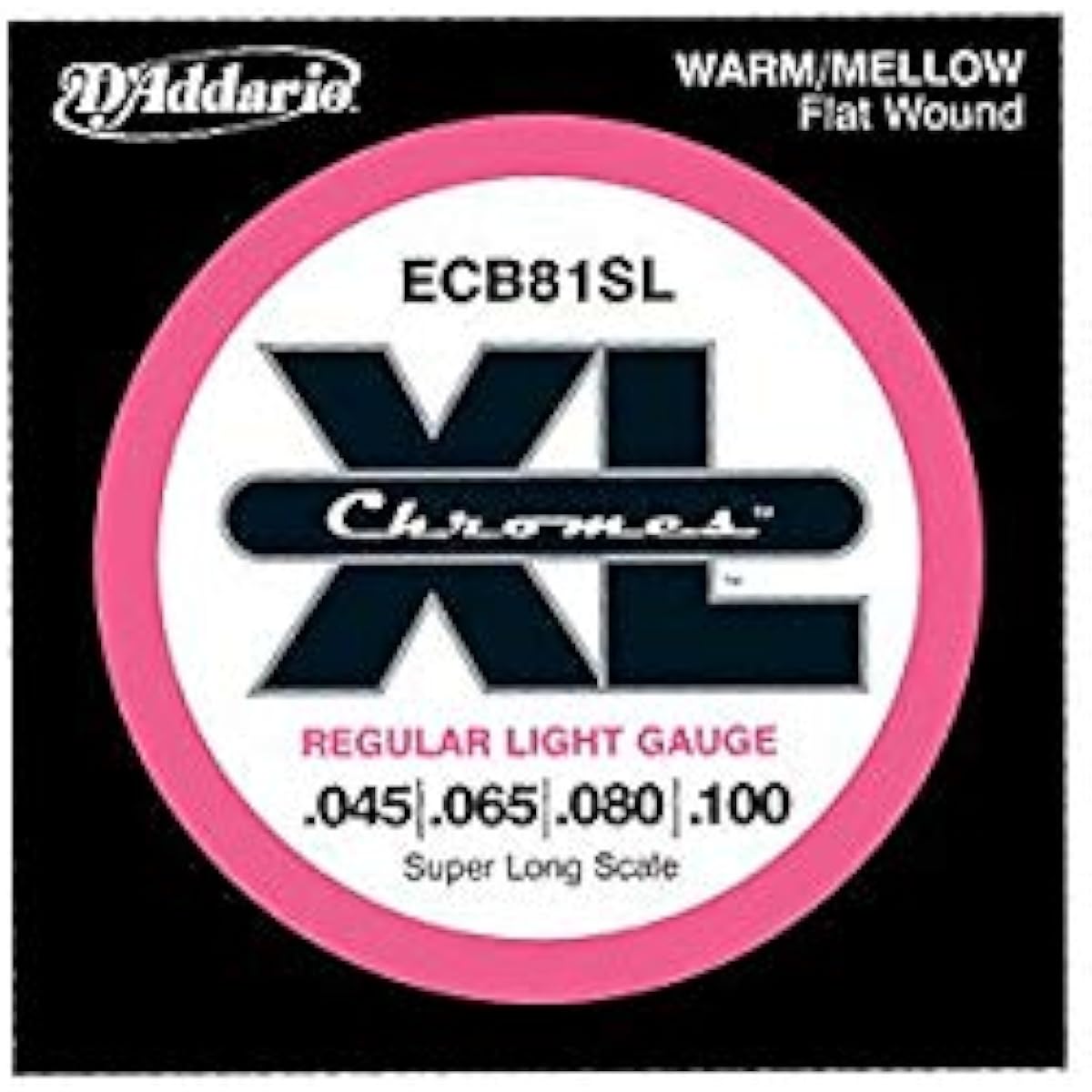 DADDARIO Bass Strings ECB81SL Chromes Bass Light 45-100 SuperLong