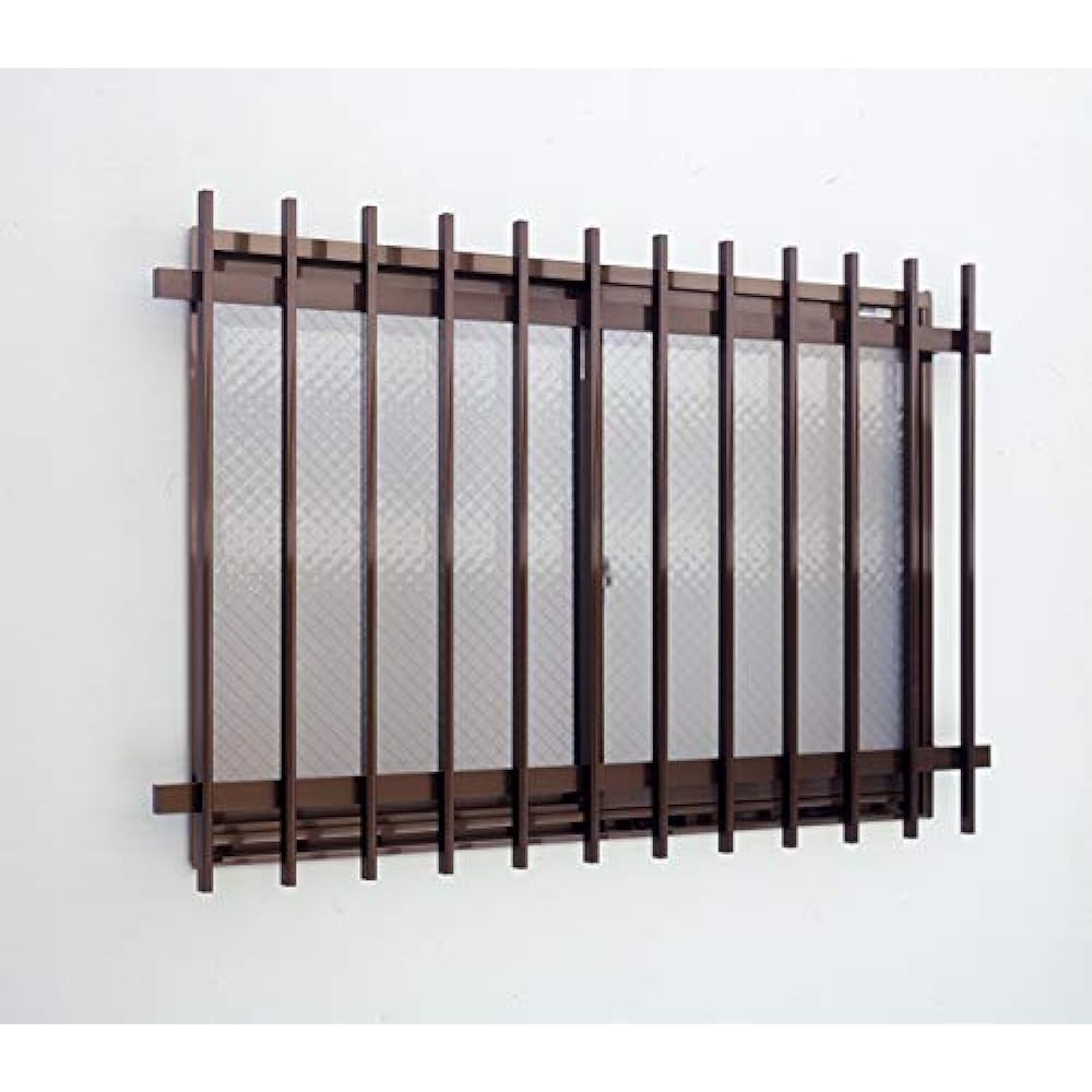 Kawaguchi Giken Security Measures Supplies Screen Grating Width 138cm x Height 90cm S13809 Silver