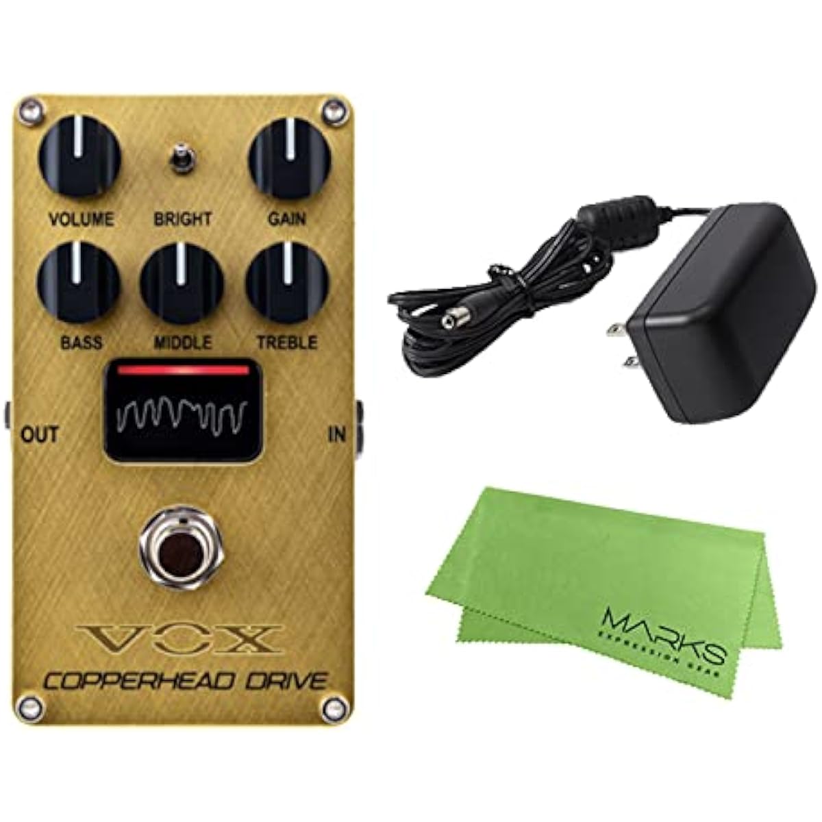 [Genuine AC Adapter / KA181 Set] VOX - VALVENERGY Vacuum Tube Amplifier Pedal Effector COPPERHEAD DRIVE (VE-CD)