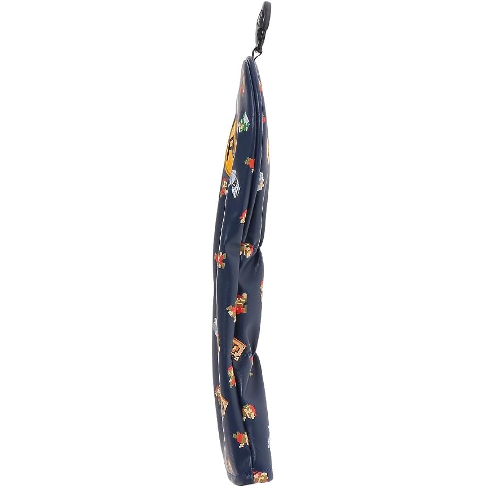 Enjoy Caddie Bag (Enjoy Caddy Bag) Super Mario Bros. Super Mario Bros. Head Cover for FW SBHF002 Navy