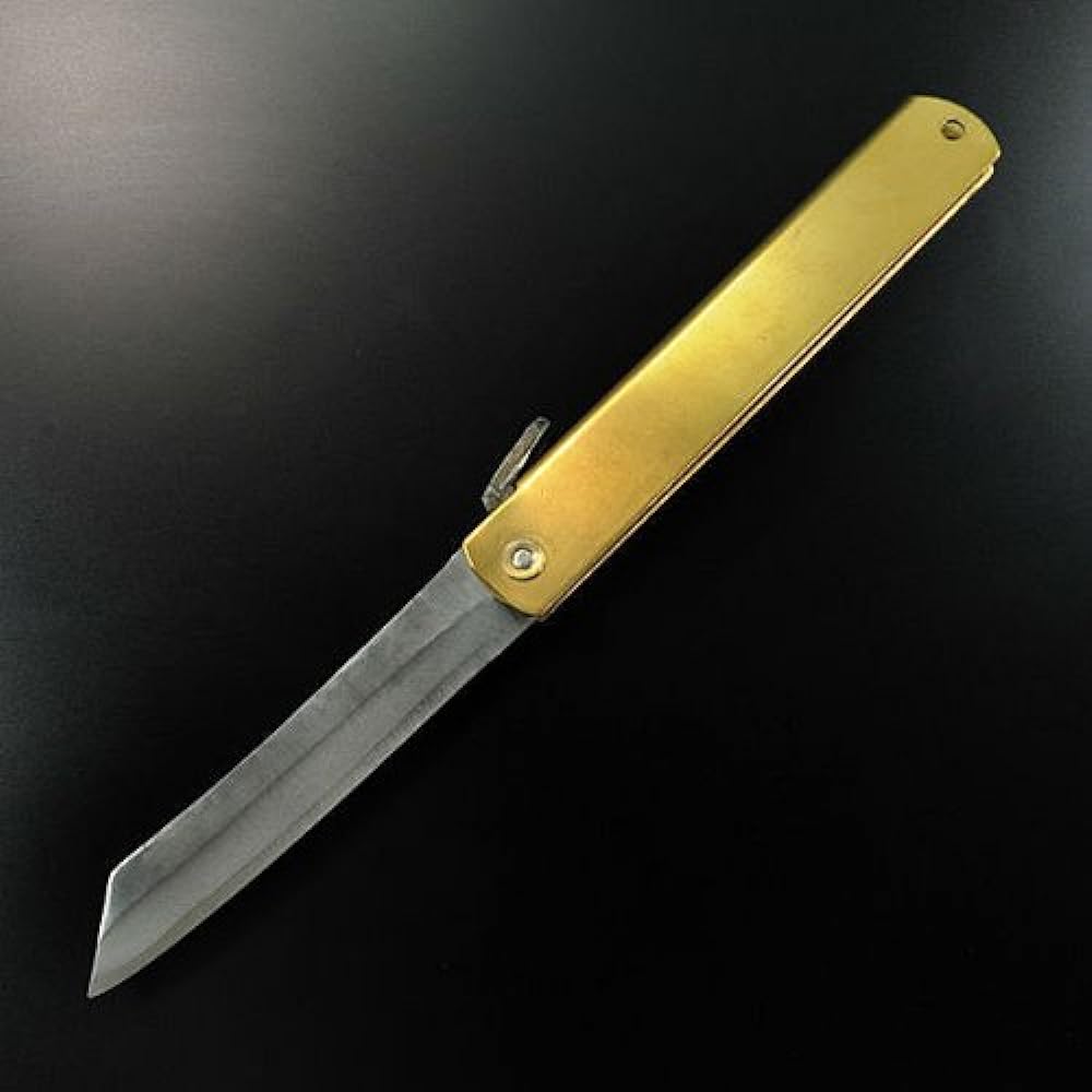 Nagao Koma Seisakusho: Nostalgic Knife Higonokami Aogami Wariki Medium