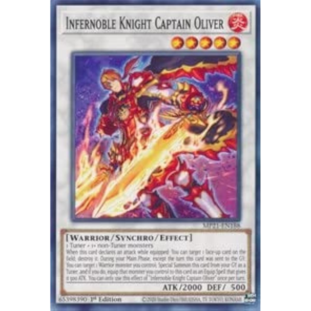 Infernoble Knight Captain Oliver - MP21-EN188 - Common - 1st Edition