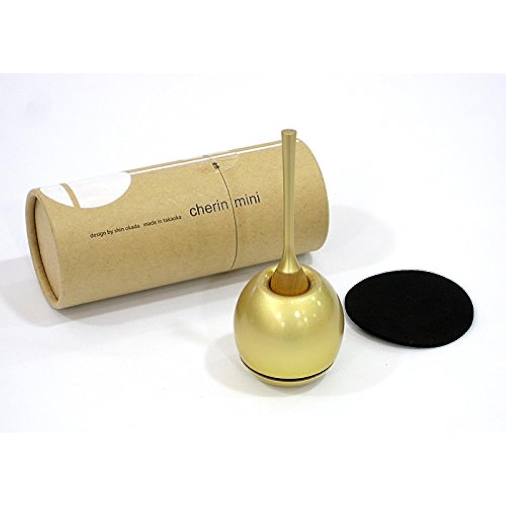 [Buddhist utensils/orin set] cherin mini gold