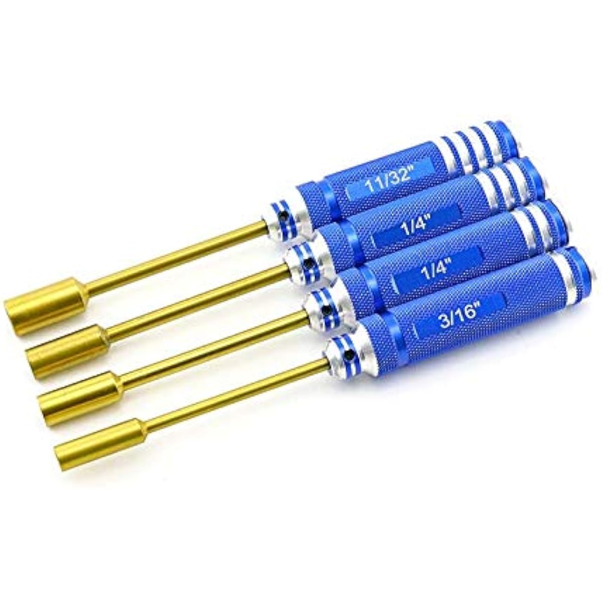 HobbyStar 4pcs Nut Driver Set SAE TiNi Coated for Hobby RC