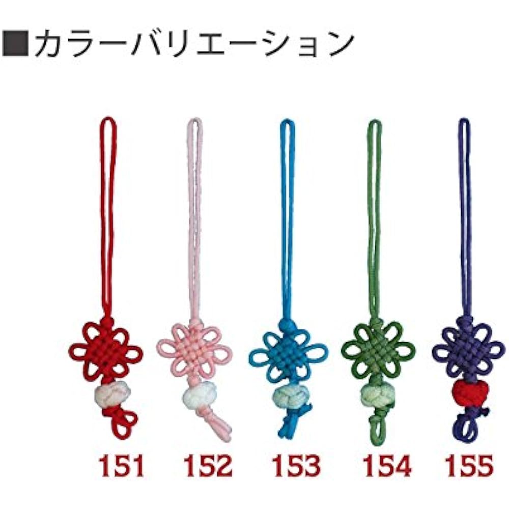 Nippon Chuko Asian strap parts 100 pieces Color No. 152 KD152-100 Accessories Accessory materials Strap parts