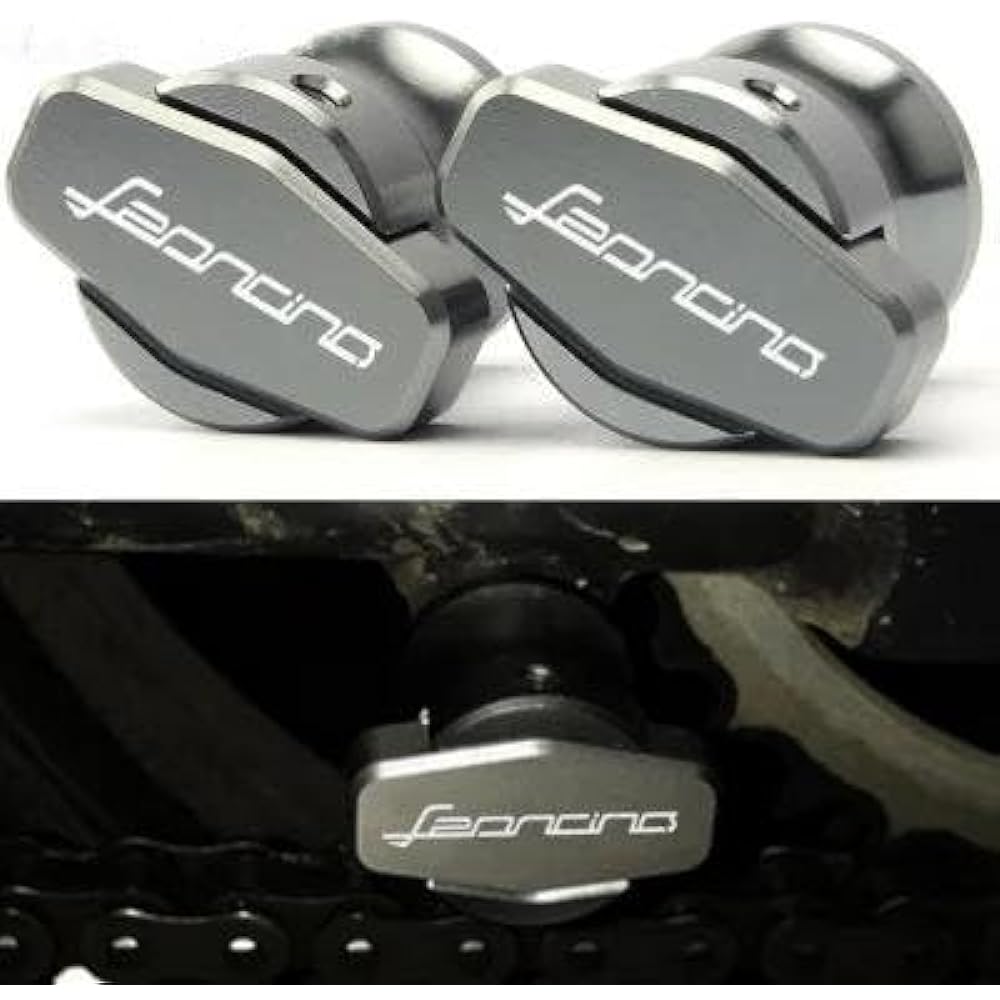 Motorcycle Swing Arm Spool 6mm Motorcycle Swing Arm Spool Stand Screw Slider For Leoncino 500 Leoncino 500 (Color: Black)