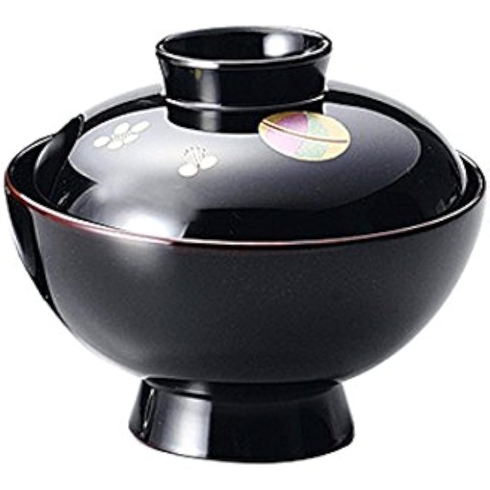 Masano Echizen lacquerware Temari soup bowl Tame 5 guests