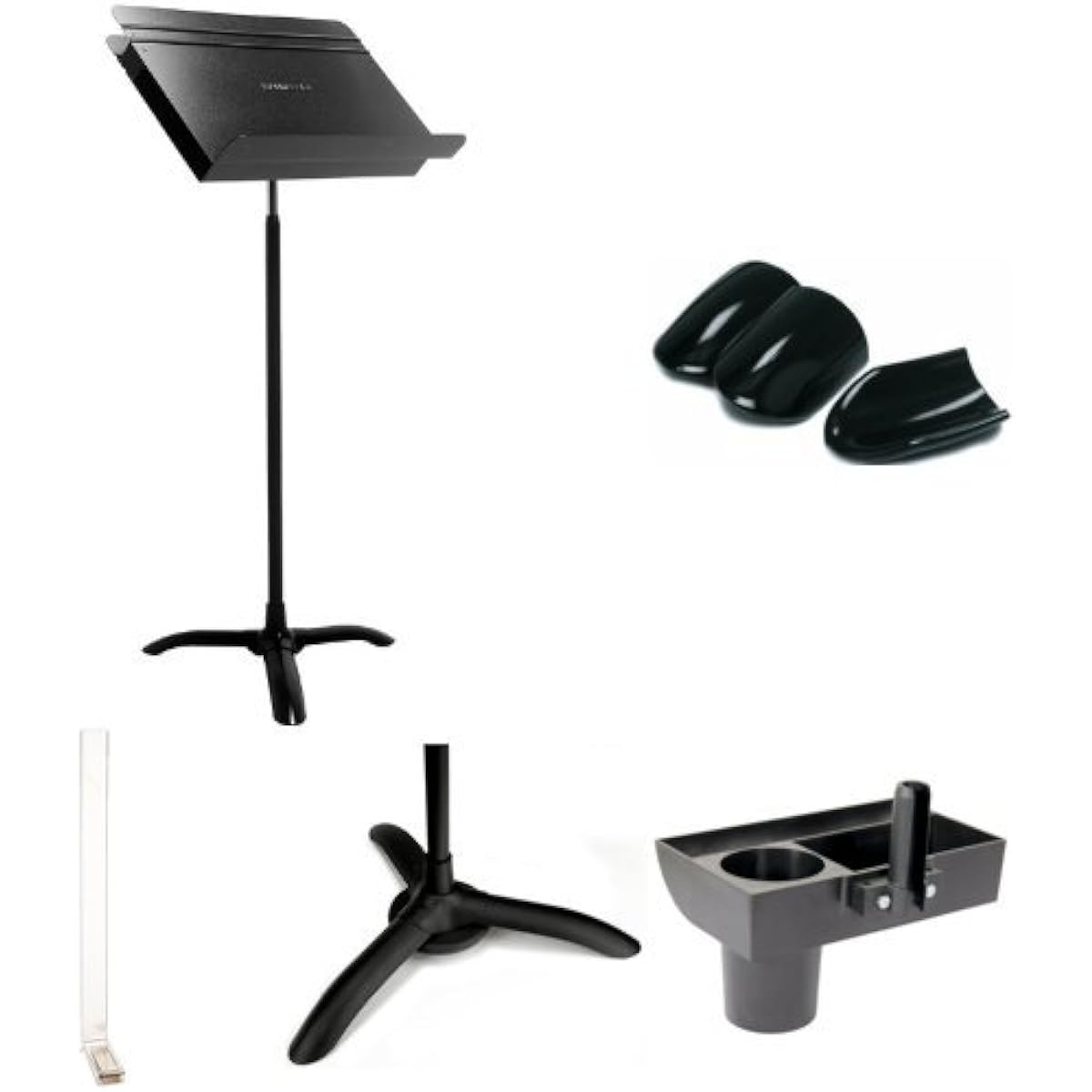 Manhaset Music Stand M49 + 3 Piece (Base Weight) Set