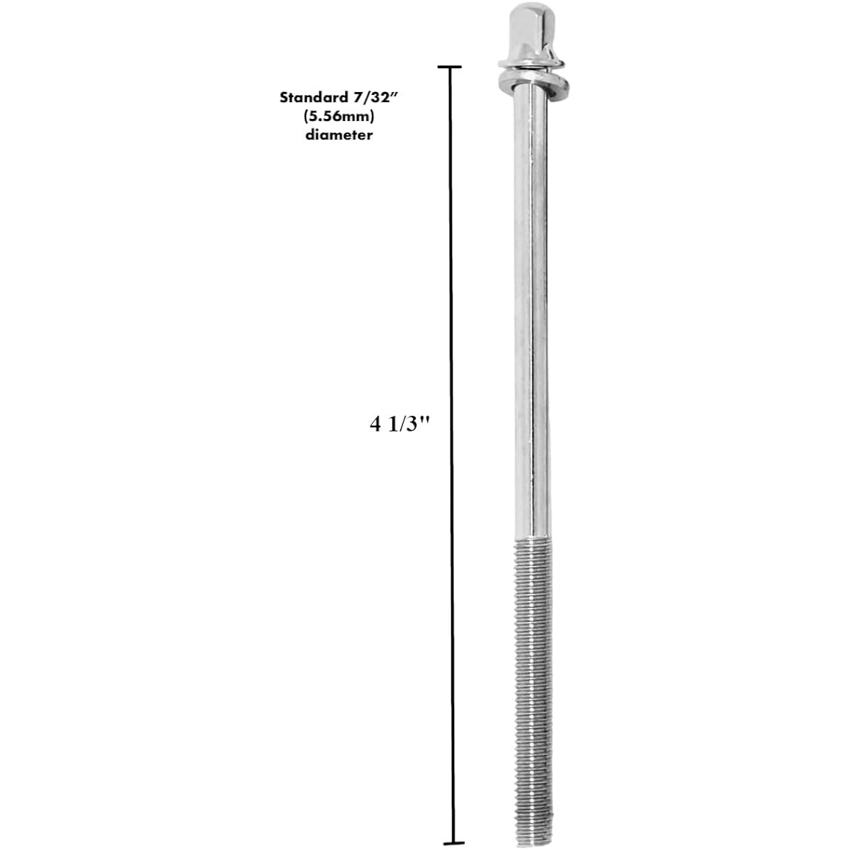 Bass drum tension rod (20 pieces, 4 1/3 inch)