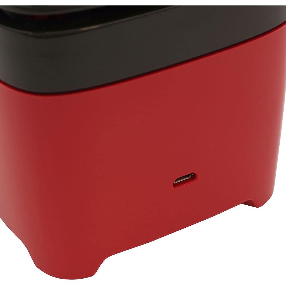 Ionic Little Ozone Air Purifier, Lightweight, Small, Deodorizing, Pet Toilet, Compatible with 4.5 tatami mats, Electric Dust Collector, No Filter Replacement, Easy to Clean, Tabletop, Compact, Red