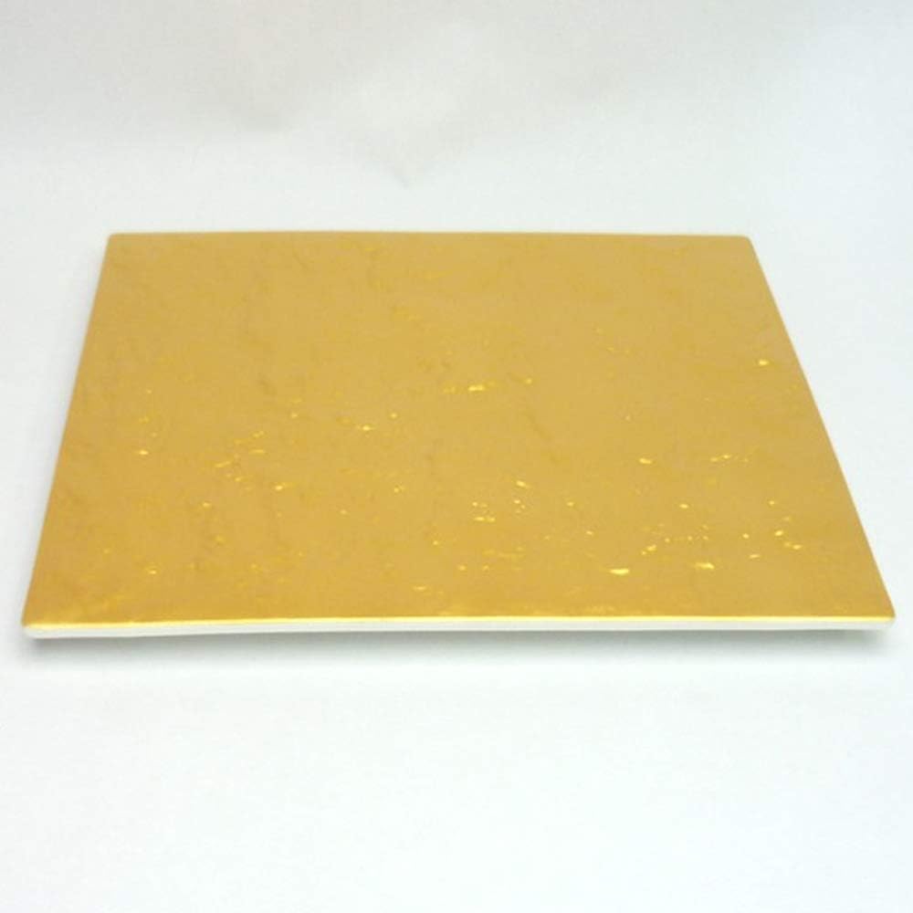 Set of 5 square platters, gold stone skin 20cm square plates [20 x 20 x 1.2cm] [Restaurant, inn, Japanese tableware, restaurant, commercial use, tableware]