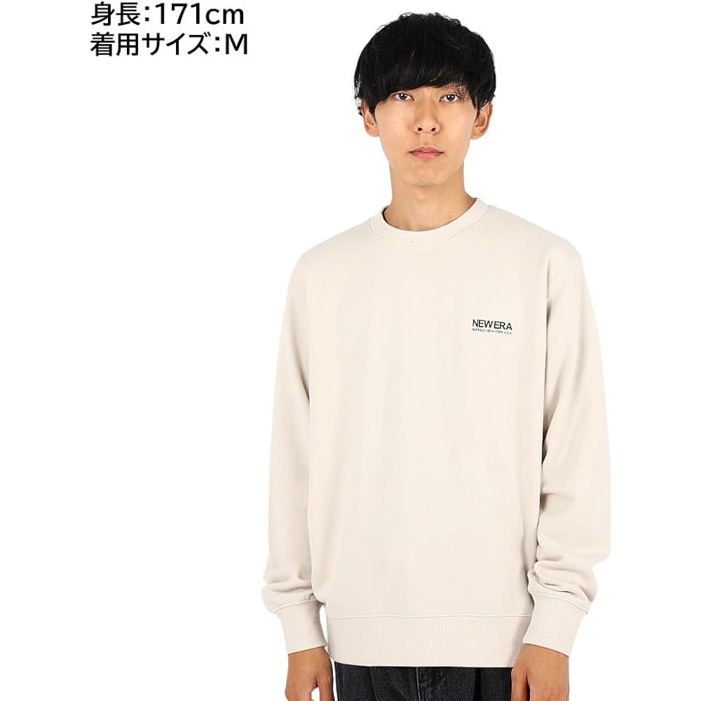 [New Era] Sweat Trainer Crew Neck Loose SWEAT CREW NECK THE ORIGIN