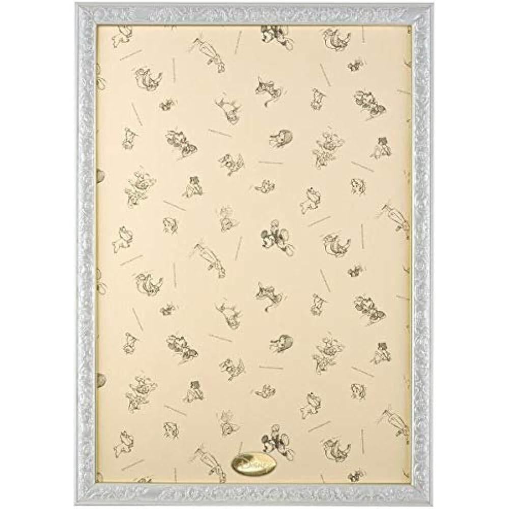 Puzzle Frame Disney Exclusive Art Figure Panel for 1000 Pieces Brown (51x73.5cm) & Puzzle Frame Disney Exclusive Art Figure Panel for 1000 Pieces Pearl White (51x73.5cm) [Set Purchase]