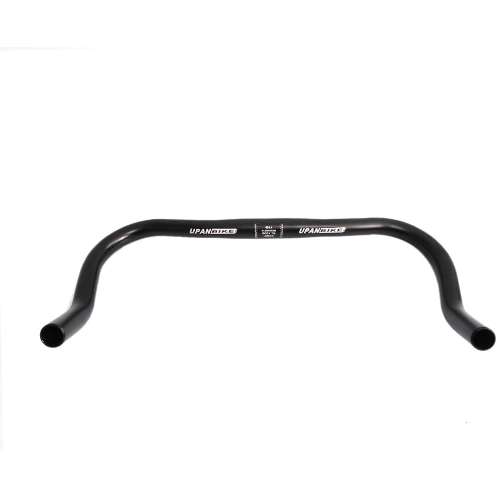 UPANBIKE Mountain Bike, Road Bike Handlebar 25.4mm 37cm Bar End Fixed Gear Bike Handle Black