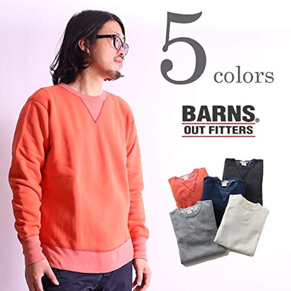 [Restock] BARNS OUTFITTERS V Gazette Crew Neck Round Union Special Small Sweatshirt