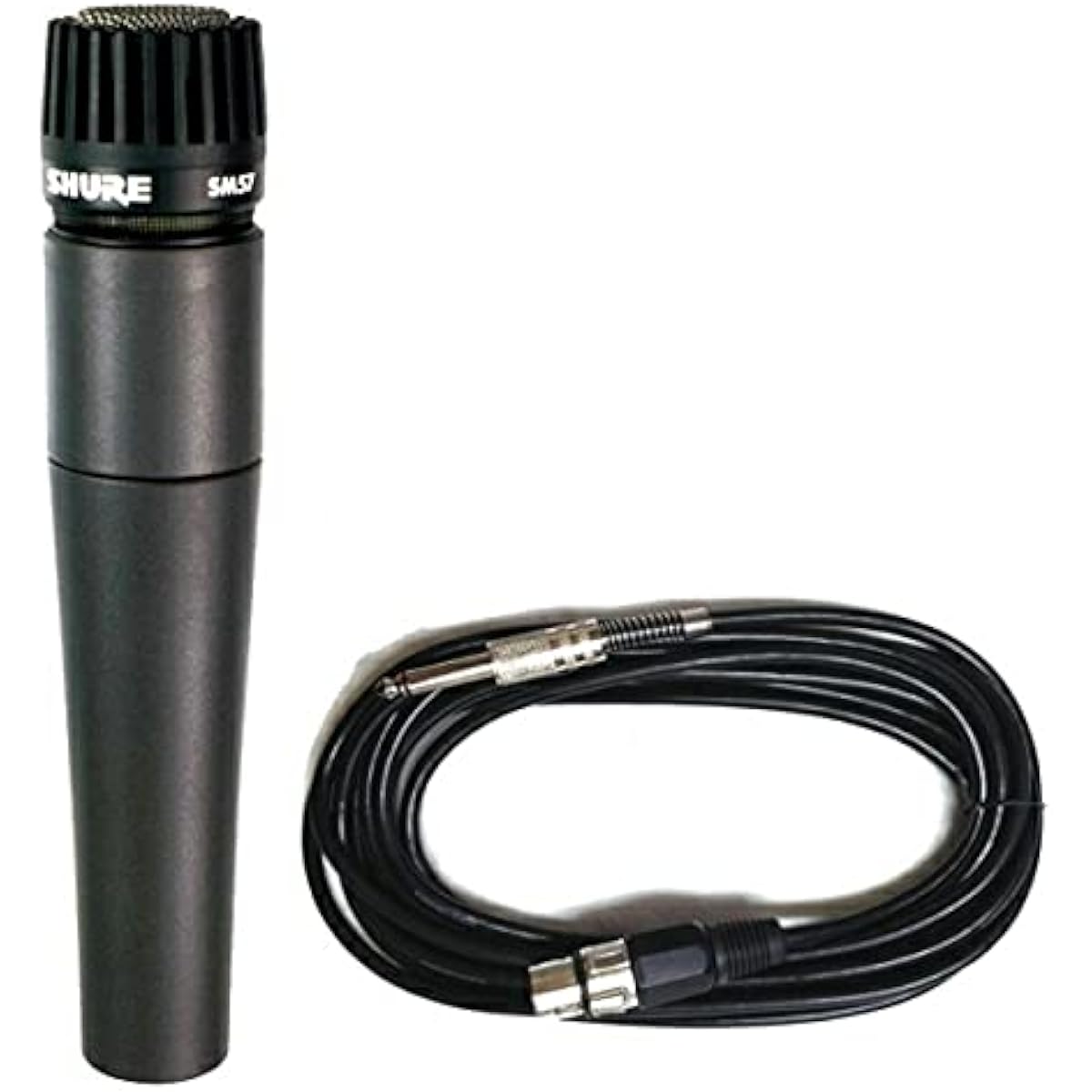 [7-piece set with 5m microphone cable [XLR-phone]] SHURE SM57-LCE instrument microphone