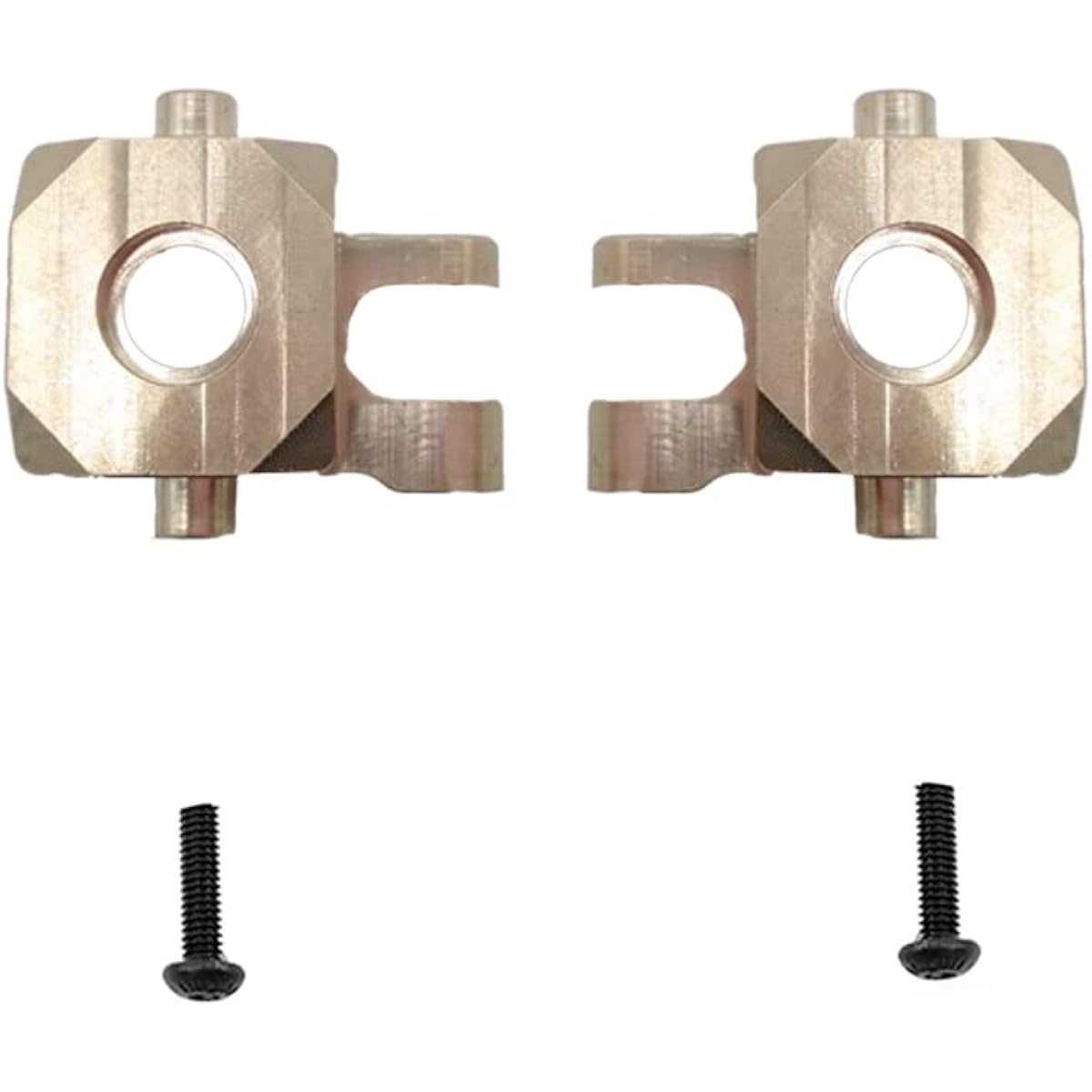 Brass Steering Block Knuckle 11g Counterweight 1/18 RC Crawler TRX4M Upgrade Parts