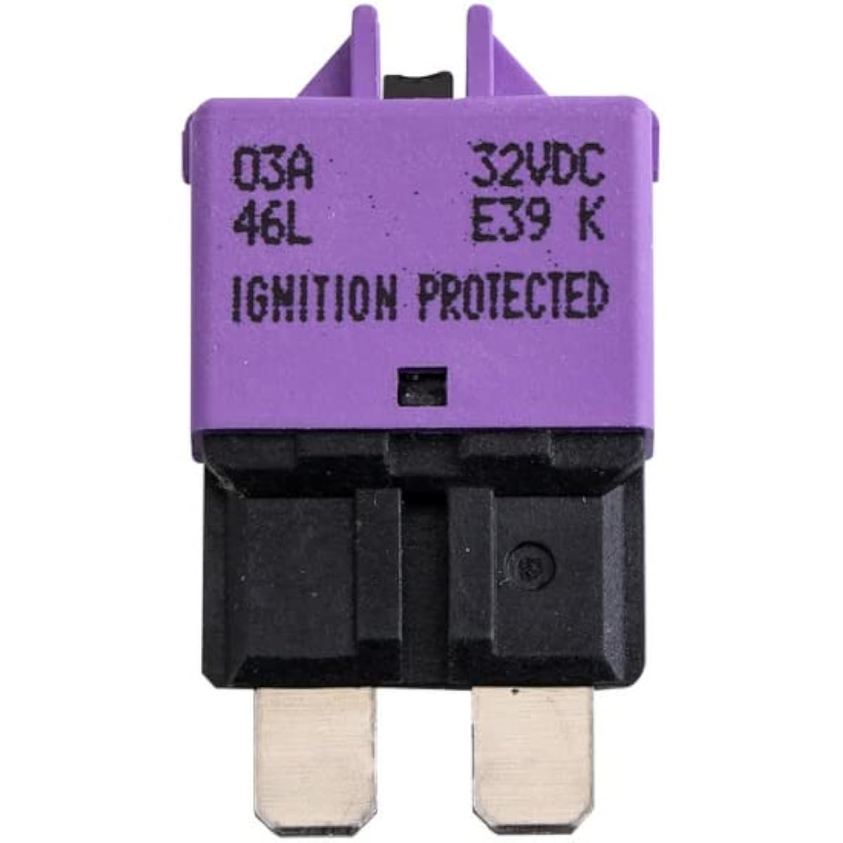 GLOSO E39 Manual (T3) Reset Low Profile ATC/ATO Circuit Breakers (3A - 1 Pack)