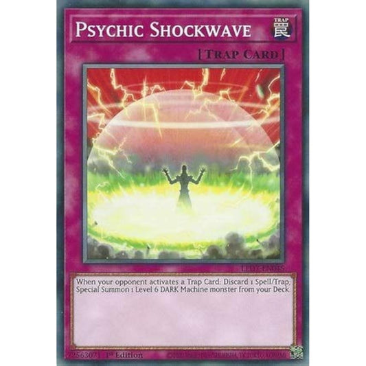 Psychic Shockwave - LED7-EN045 - Common - First Edition.