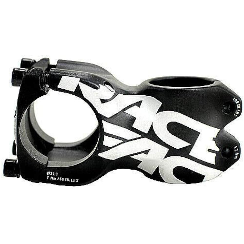 RaceFace Chester MTB Downhill Bike Bicycle Stem 31.8x50mm plus and minus 8 degree Black, RF1805