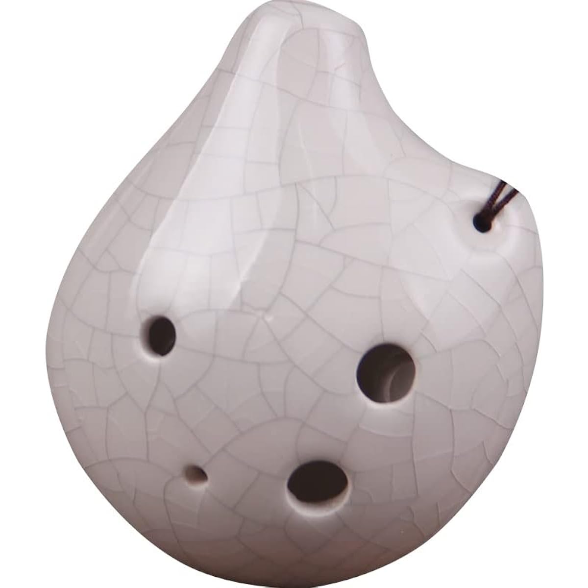 Hand-painted Bending Type 6 Hole Alto C Key 6 Hole Children Beginner Ceramic Ocarina Ocarina Musical Instrument (2)