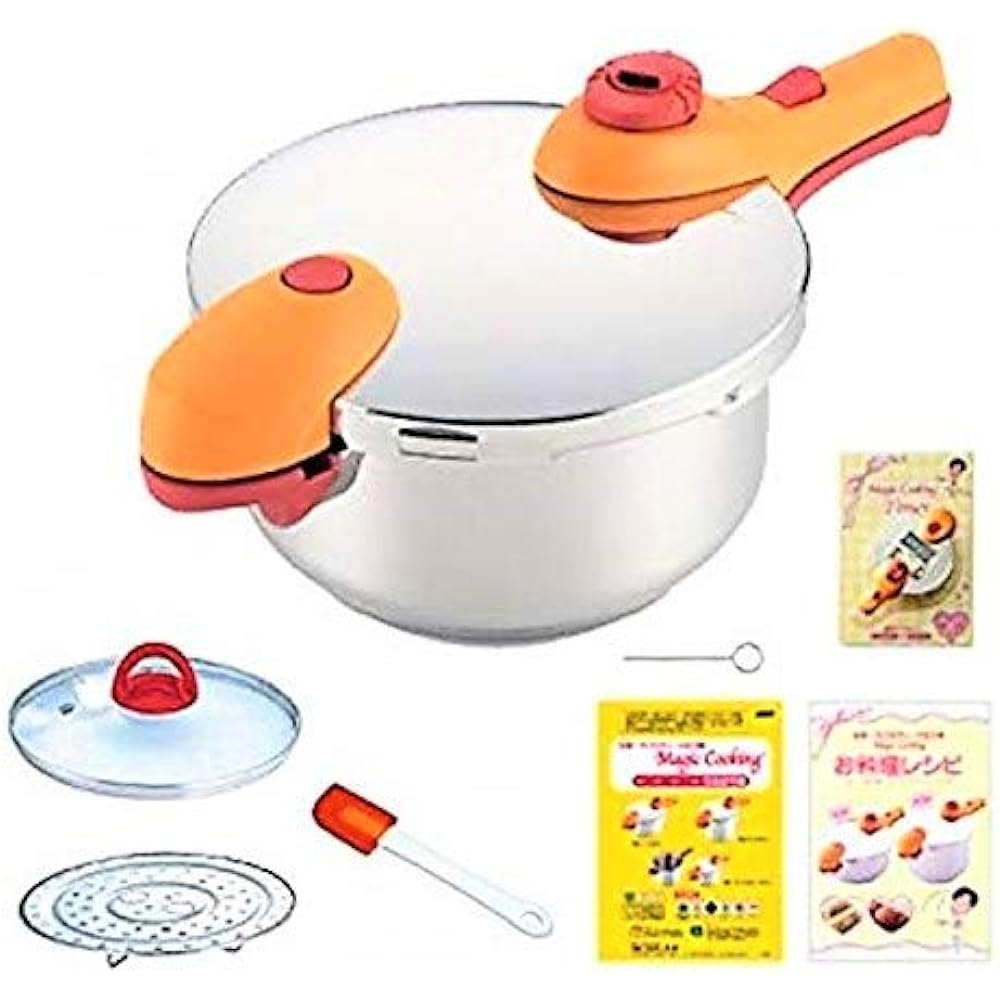 Pressure cooker Magic Cooking 3.0L Simple Set produced by Kazuyo Matsui, JC Creative Co., Ltd.