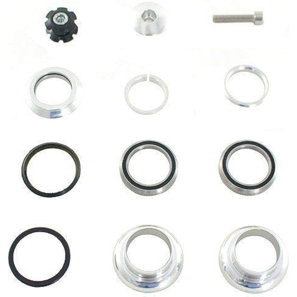 FSA Orbit X 1" Threadless 1 Inch Headset, Silver #XTE1663