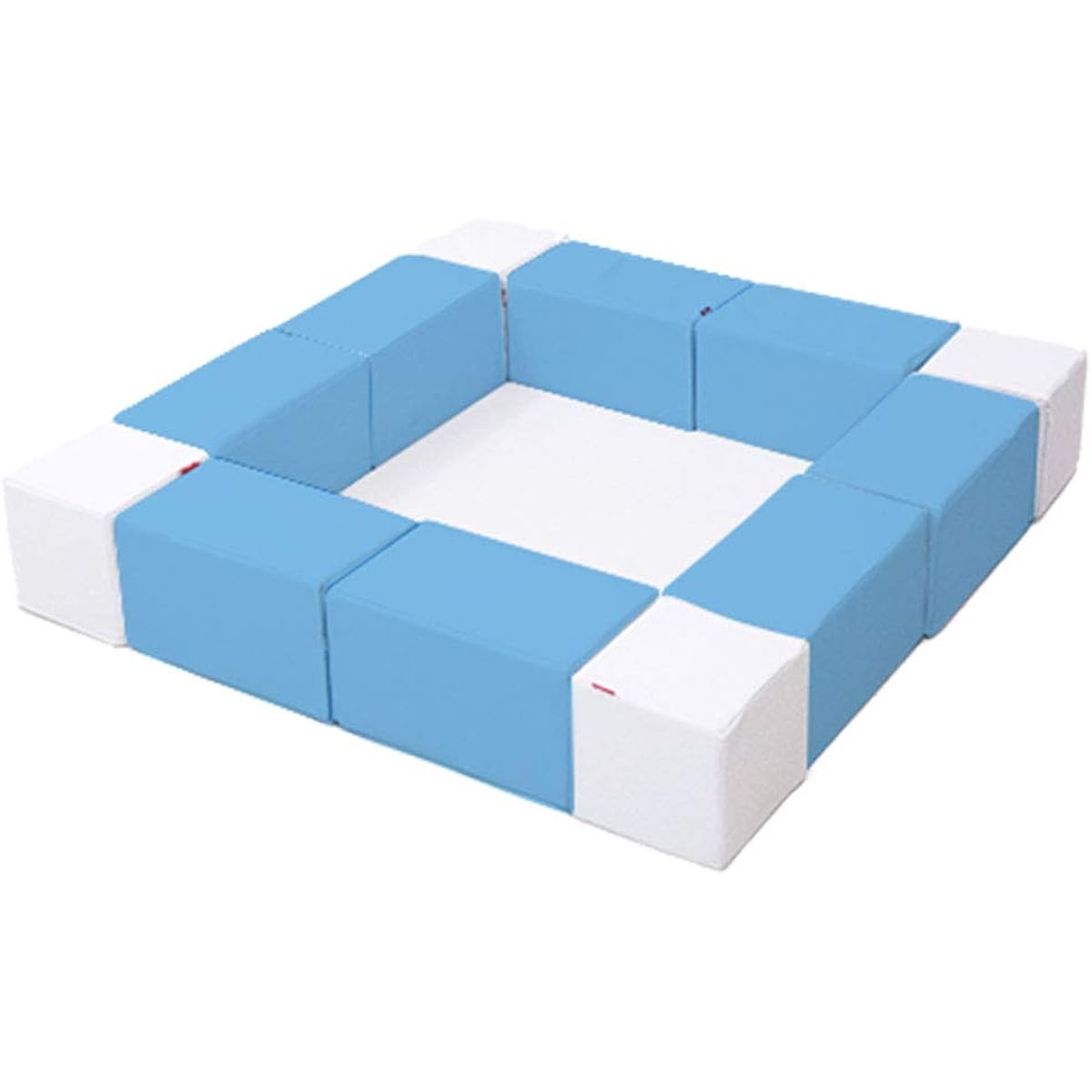 Kids Blocks A Set 140 x 140 cm (B340-A-SET) (Blue x White)