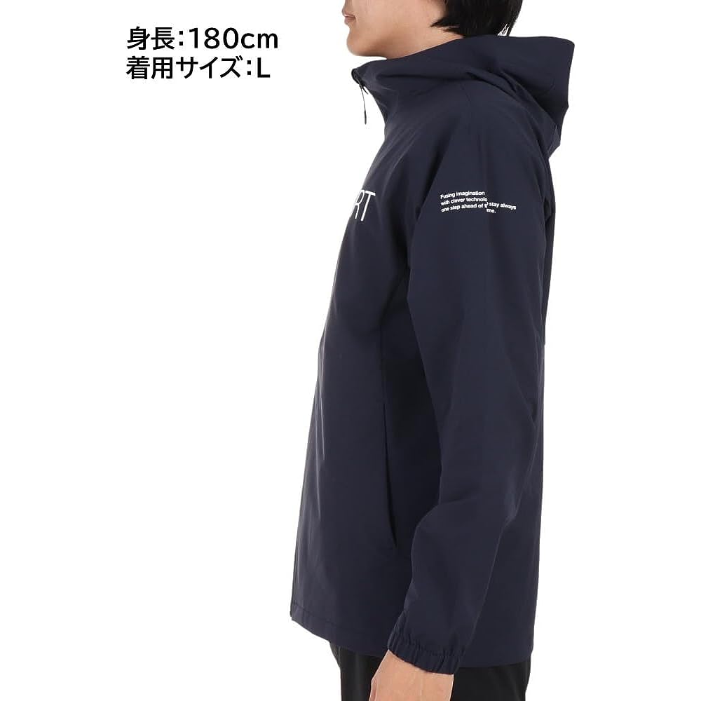 [DESCENTE] Sweatshirt Full Zip Parka AIRY TRANSFER Heat Retention Lightweight Water Repellent Windproof MOVESPORT MVSP