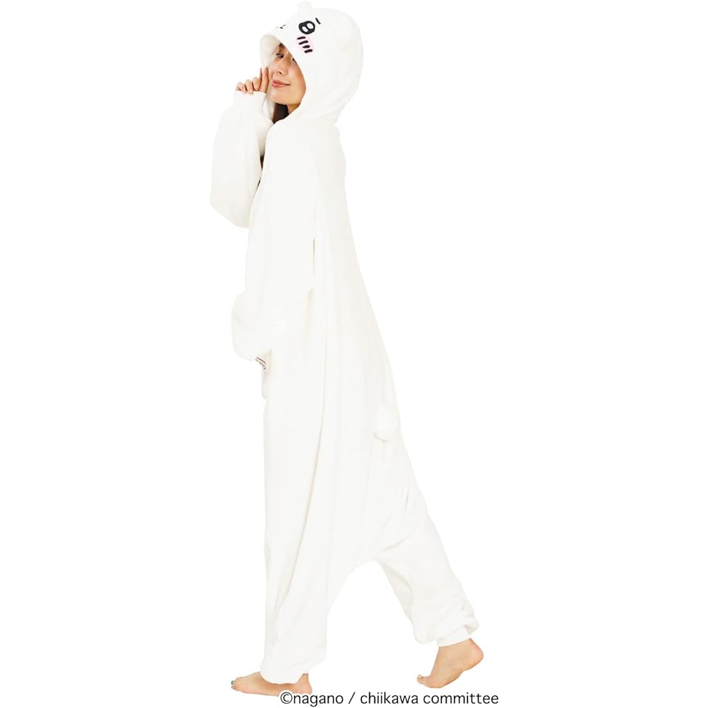SAZAC Character Fleece Kigurumi One Size Fits Most Chikawa