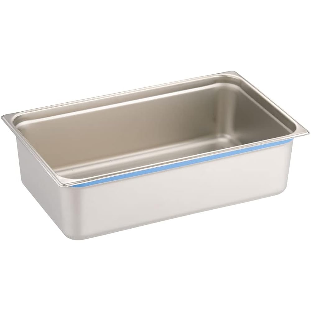 TKG Corporation DO-EN Color Line GN Pan 1/1 150mm Green 18-8 Stainless Steel Made in Japan AGS2512