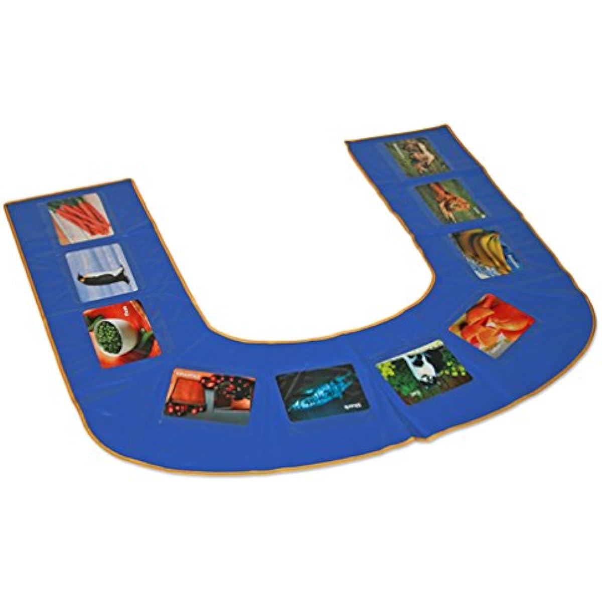 Stages Learning Materials Language Builder Uplay Mat and Word Book Set for Preschool, Autism, ABA and Speech Therapy Early Learning Flashcards