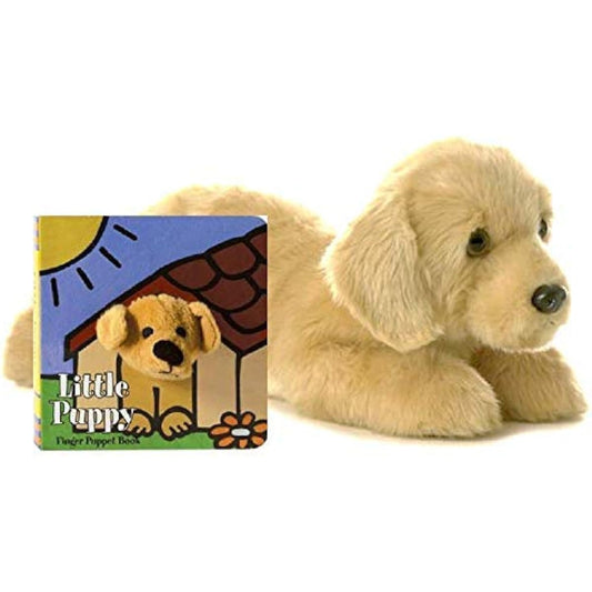 Aurora World Goldie Golden Retriever Labrador Dog Gift Set (Labrador Dog Gift Set 1)