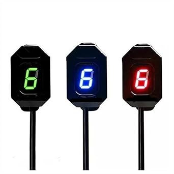 Speed Display Meter Modified Gear Display Universal Display for Kawasaki ER-6N, Z750, Z1000 Z800 Motorcycle Gear Indicator