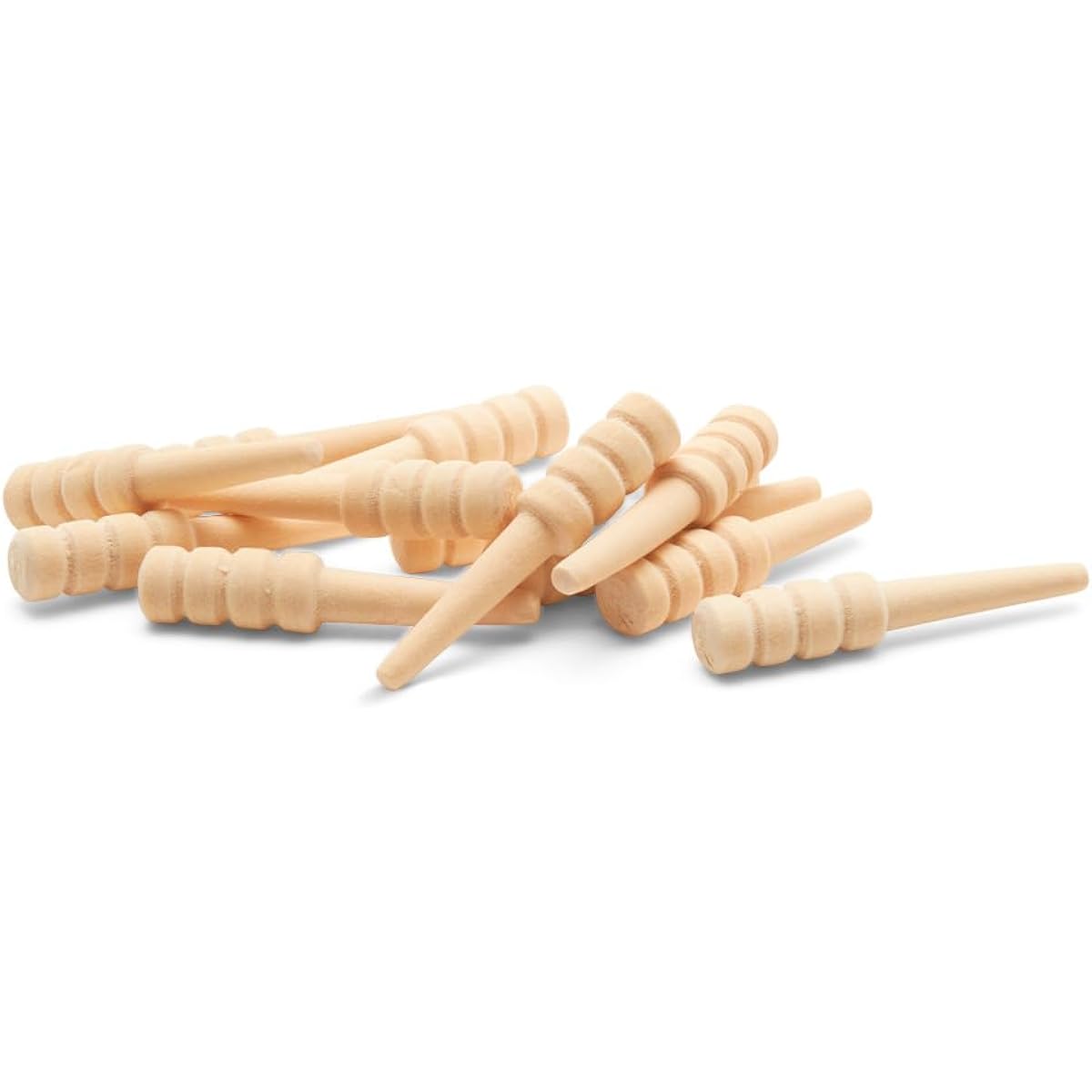 Woodpeckers Wooden Cribbage Pegs 25 Pack Natural Unpainted Pegs for New Sets or Replacement Pieces