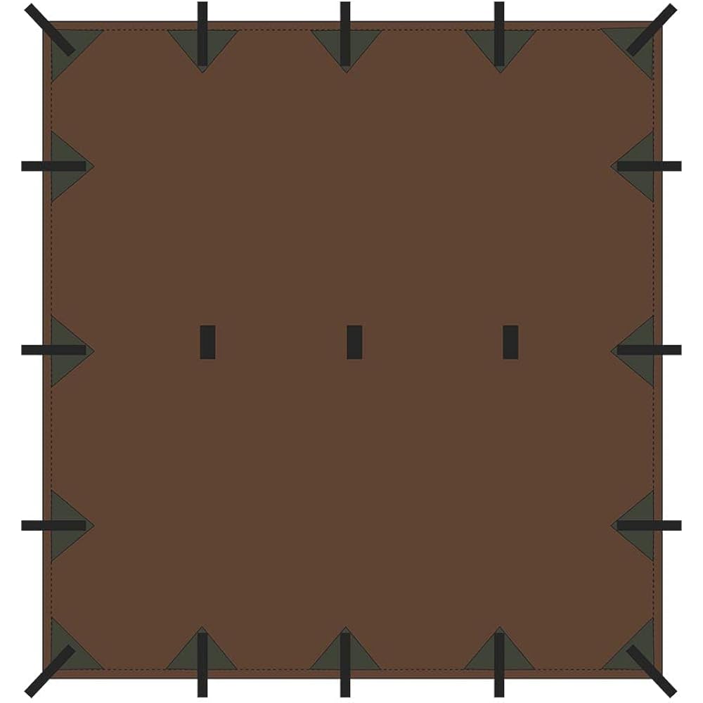 DD Hammocks DD Tarp 3×3 (Coyote Brown) [Parallel Import]