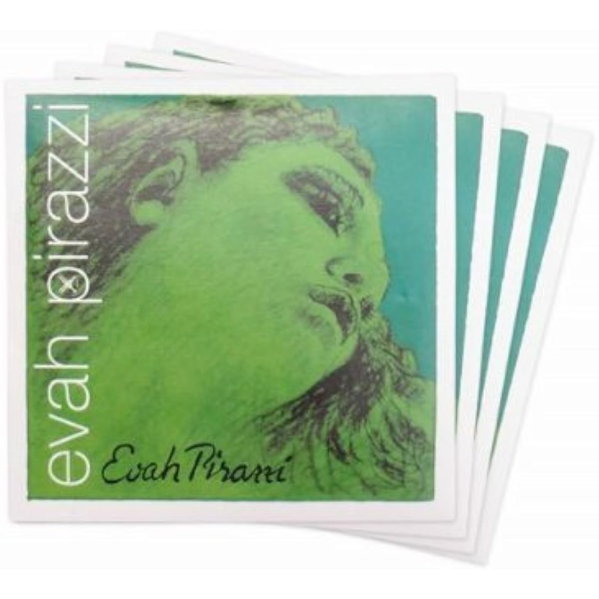 Pirastro Evah Pirazzi/Pirastro Eva Pirazzi 3135 E string (loop string) + 4192 A string + 4193 D string + 4194 G string EADG string set for 4/4 size