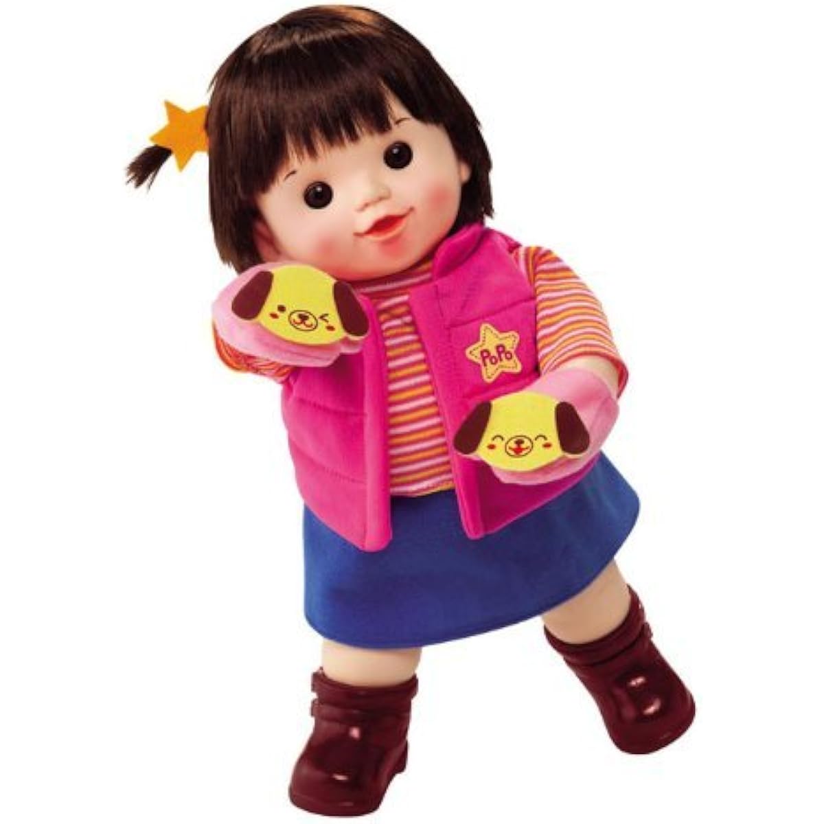 Popo-chan doll A girl with soft skin Popo-chan dog gloves
