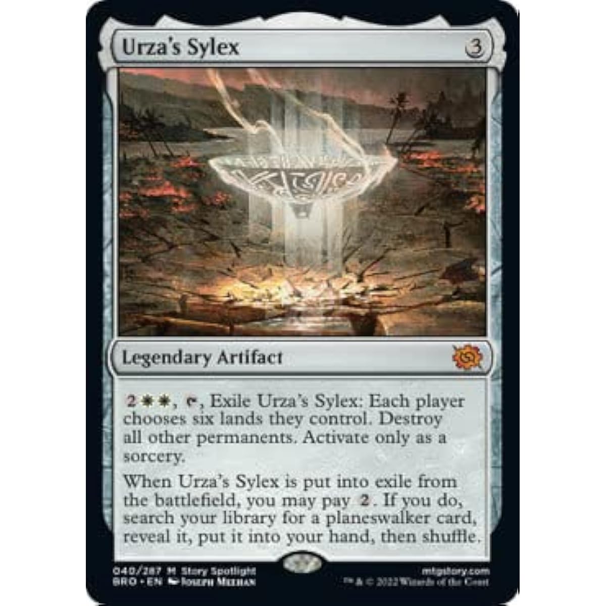 Magic: The Gathering - Silex of Urza (040) - Brothers' War