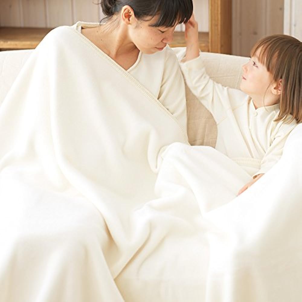 Made in Earth Organic Cotton Cotton Blanket Single (Kinari)