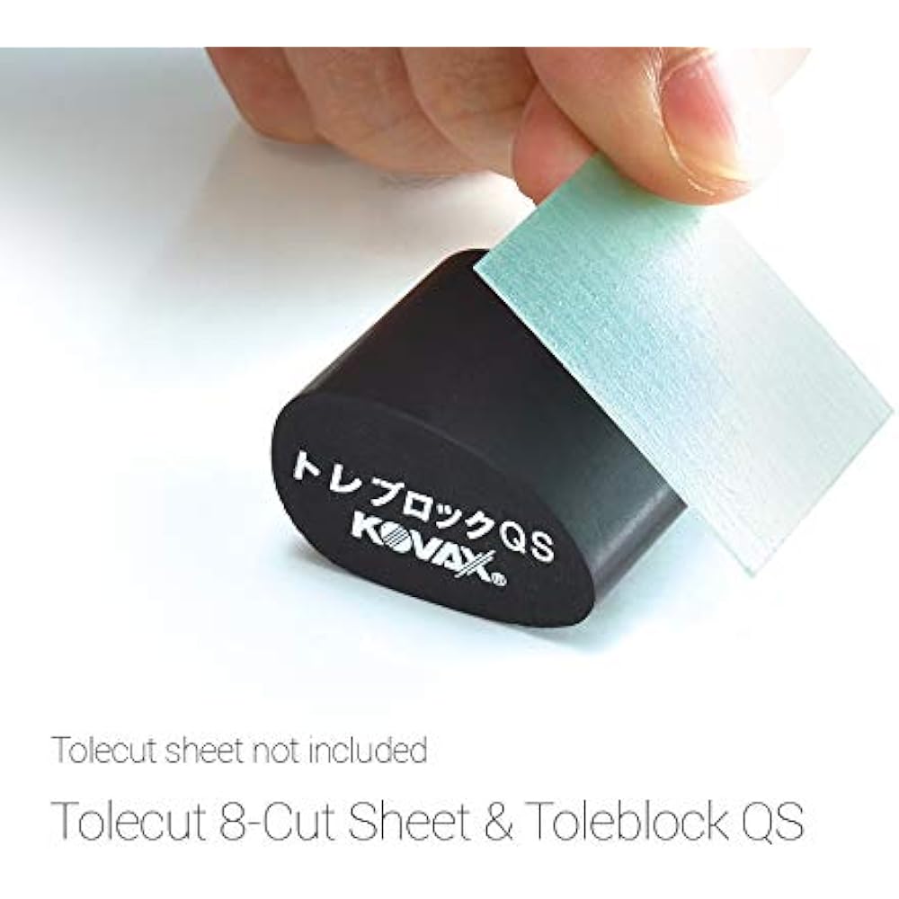 KOVAX Treblock QS (box) For hand sharpening and glued products 6 pieces (2 pieces/bag x 3) 1 box