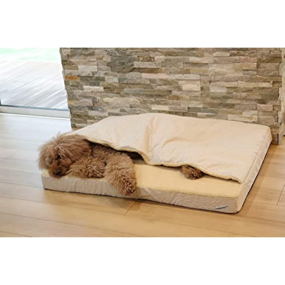 Hakusan First Dog Cushion (S, Stripe)