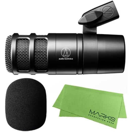 audio-technica AT2040 + dedicated windscreen AT8176 + Marks Cross set