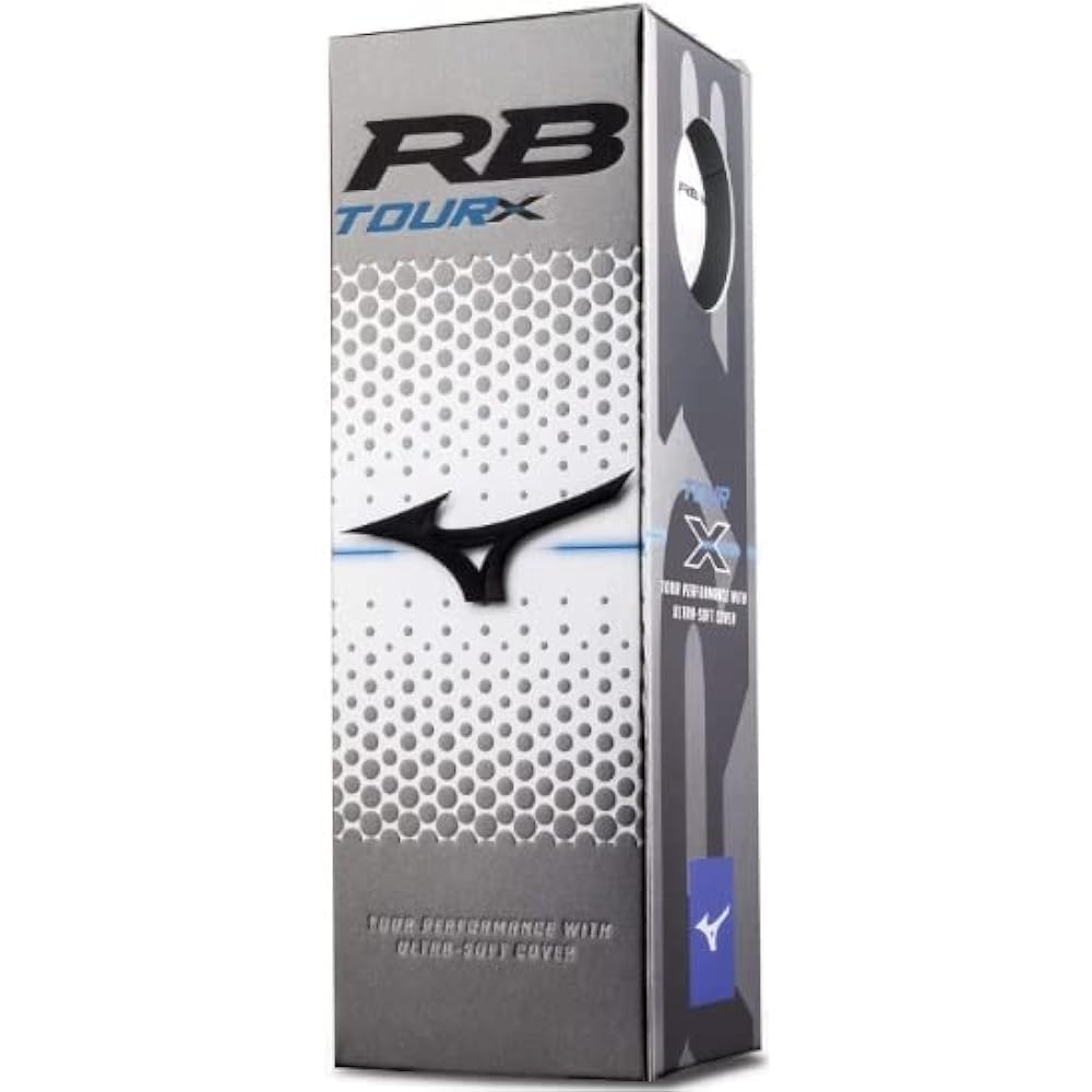 [2 Dozen] MIZUNO Golf Balls RB Tour X Tour White 4 Pieces with Bonus