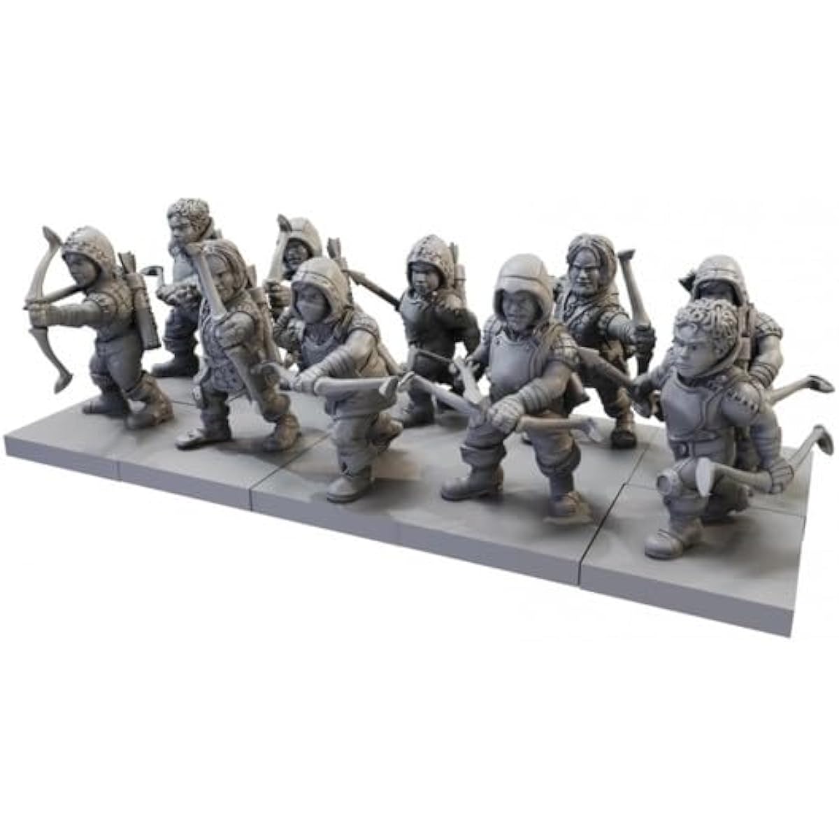 Mantic Games Kings of War 3E: Halfling - Poacher Battle Group