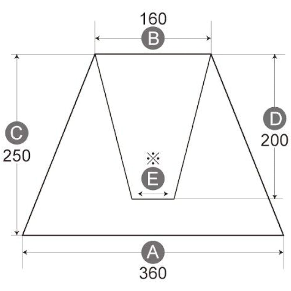 Lamp-shade Holder Type Replacement Lampshade Diameter 36cm Cotton Linen Ivory H-36165