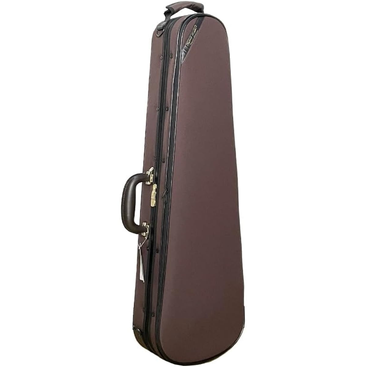 Super Light Shaped Violin Case (Triangular Type) Brown