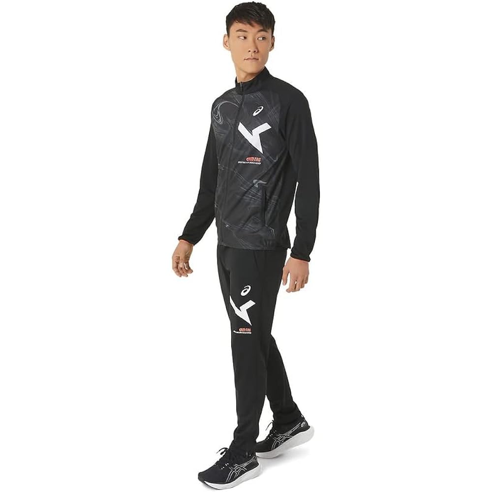 [ASICS] Training Wear A-I-M DRY STRETCH KNIT GRAPHIC JACKET 2031D995 Men's