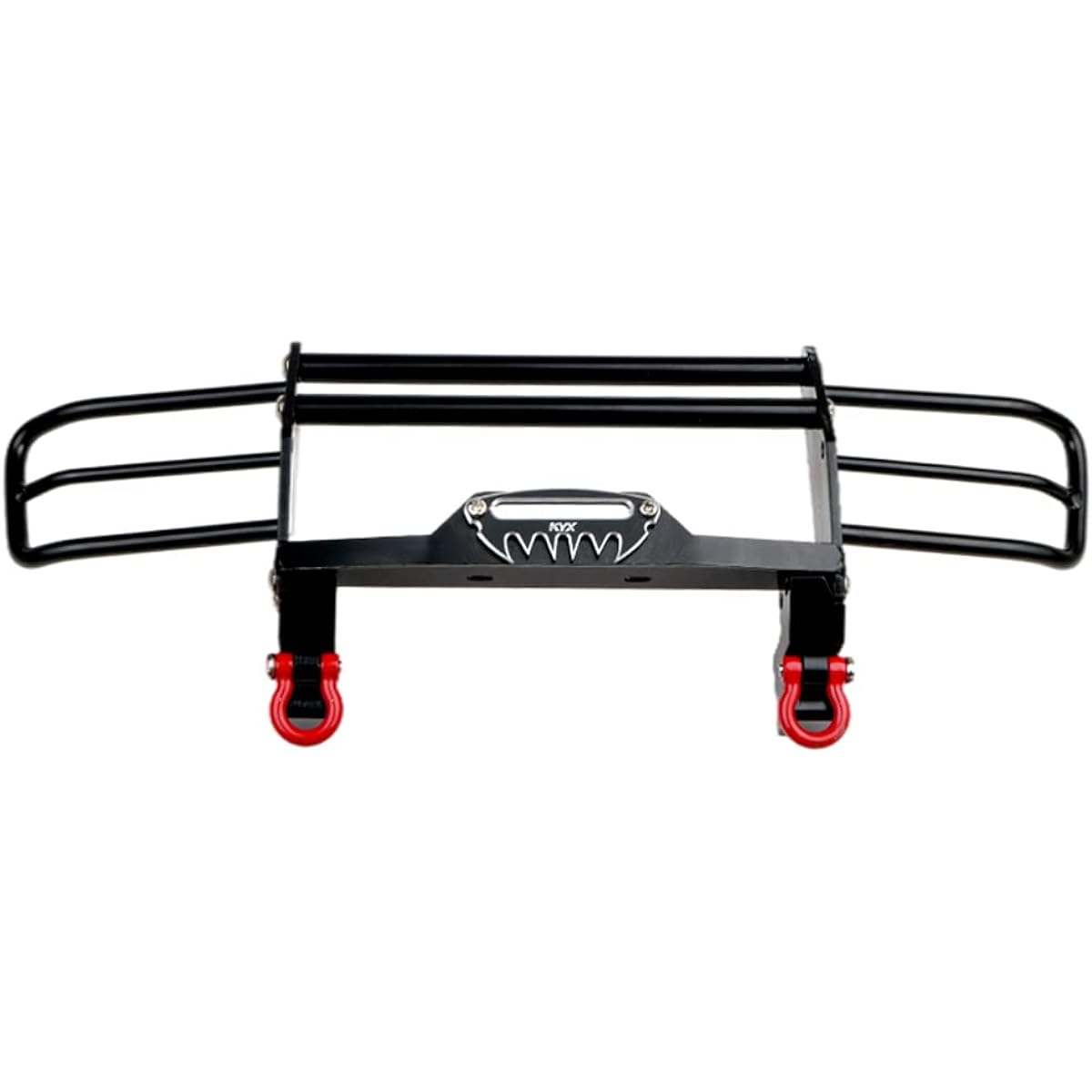 KYX Racing Metal Front Bumper Upgrade Parts Accessories for 1/10 RC Crawler Car Traxxas TRX4 2021 Ford Bronco