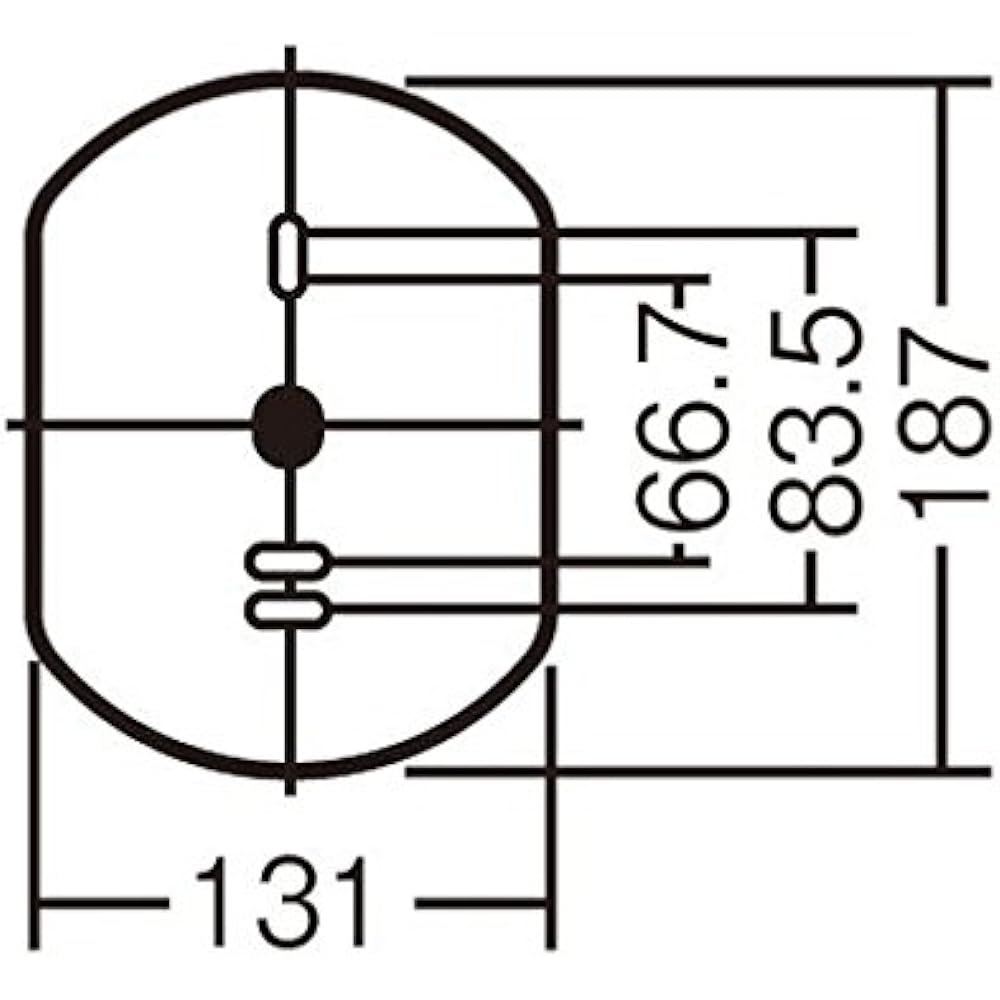 Panasonic [Construction Required] LED Porch Light Equivalent to 1 60 Shape Bulb LGW80245LE1